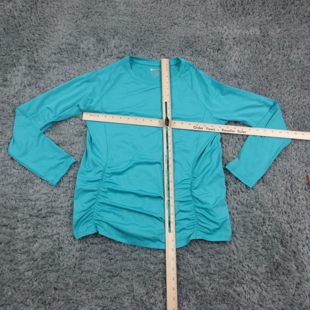 Reel Legends Shirt Womens Large Teal Pink Keep-It-Cool Lot of 2 Fishing Sun - Picture 3 of 16